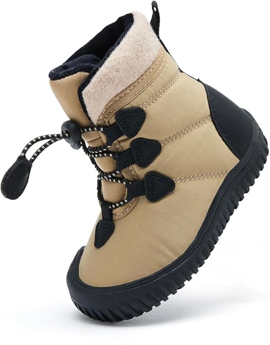 BMCiTYBM Toddler Baby Winter Snow Boots Boy Girl Faux Fur Warm Non Slip First Walking Infant Shoes