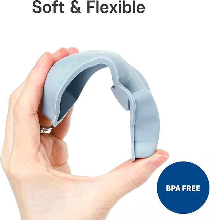 BLUE GINKGO Modern Baby Toys | Travel Friendly Beach Set | Silicone Bucket, Shovel, 4 Sand Molds, Bag | Sand Toys for Toddlers, Kids - 7pc (Pale Pink)