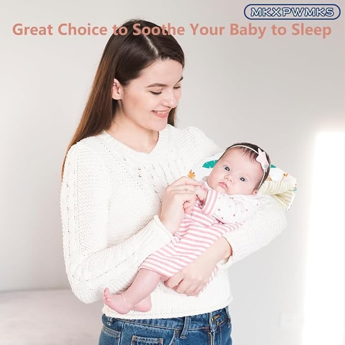 Cozy Cradle Pillow, Cozy Cradle Arm Pillow, Baby Nursing Pillow Head Support Pillow for Breastfeeding Bottle Feeding (Deer Elephants)