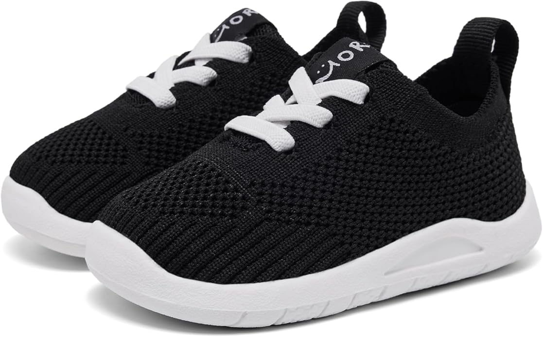 MORENDL Toddler Shoes Baby Walking Sock Shoes Infant Sneakers 0-4 Years Boy Girl Barefoot Tennis Shoe Non-Slip Brethable