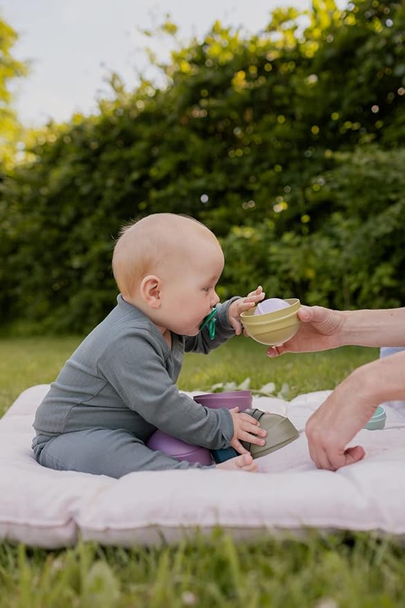 BIBS Pacifiers Colour Collection | Natural Rubber Baby Pacifier | Set of 2 BPA-Free Soothers | Made in Denmark | 6+ Months (Pack of 2) | Woodchuck