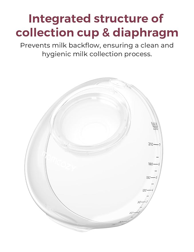 Momcozy Original V1 Pro/V2 Pro Breast Pump Replacement Accessories,Milk Collector Only for Momcozy V1 Pro/V2 Pro,1 Pack