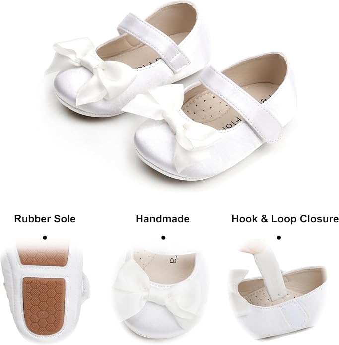Soft Sole Baby Shoes - Infant Baby Walking Shoes Moccasins Rubber Sole Crib Shoes