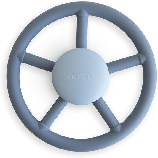 mushie Wheel Suction Spinner Toy | Toddler Sensory Toys for Bath & Play