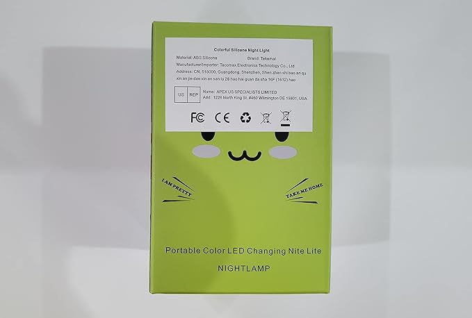 Night Light, Kids Bedside Lamp, Baby Nursery Lamp for Breastfeeding Safe, Break Resistant, Eye Caring, Adjustable Brightness & Color, Timing Function, Remote Control + Touch Control - Hippo