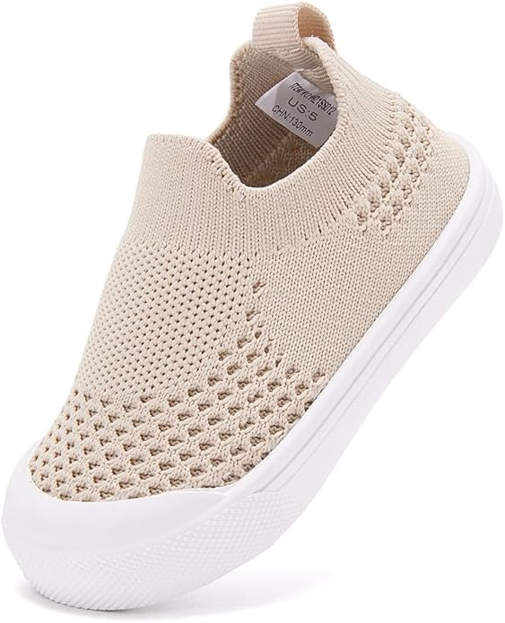 BMCiTYBM Baby Sneakers Girls Boys Lightweight Breathable Mesh First Walkers Shoes 6-24 Months