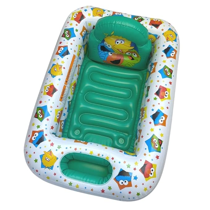Sesame Street Sesame Squad Inflatable Tub - Baby Bathtub