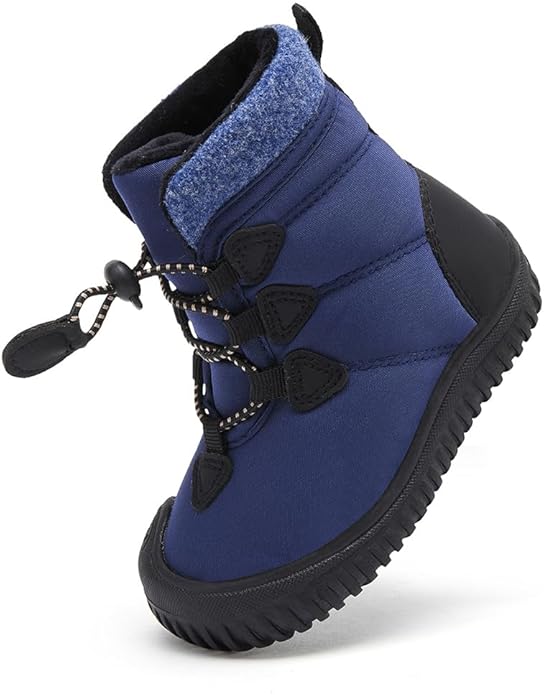 BMCiTYBM Toddler Baby Winter Snow Boots Boy Girl Faux Fur Warm Non Slip First Walking Infant Shoes