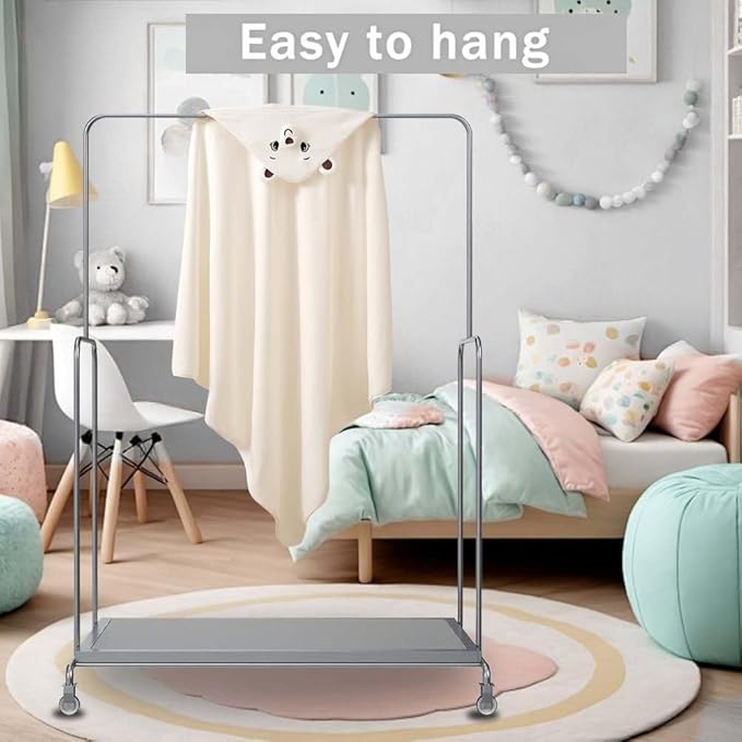 Baby Hooded Towels,31 x 31 in Baby Washcloths, Infant Super Soft Baby Bath Towels with Hood for Toddlers1-3,Highly Absorbent Viscose Hooded Towel for Boys, Girls, Newborn Essentials