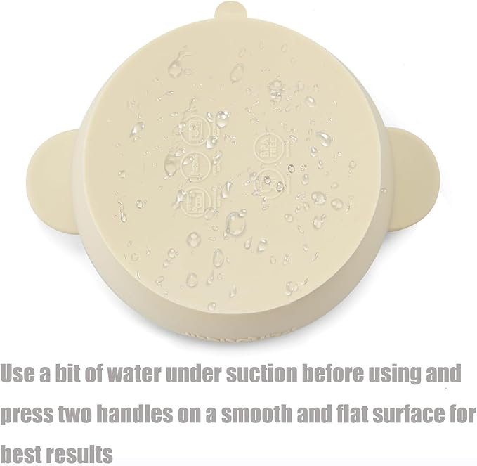 PandaEar 3 Pack Baby Bowls with Suction| Stay Put Silicone Food Bowl for Babies Kids Toddlers Infants| Food Grade Soft Safe BPA-Free Silicone (Pink)