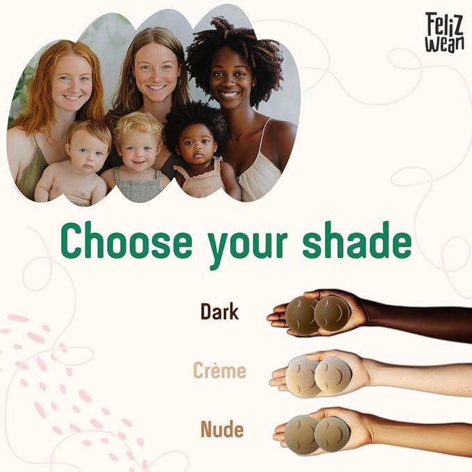 Weaning Breastfeeding 3.3" Nipple Covers for Toddlers– Breastfeeding Weaning Nipple Shields, Breast Nursing