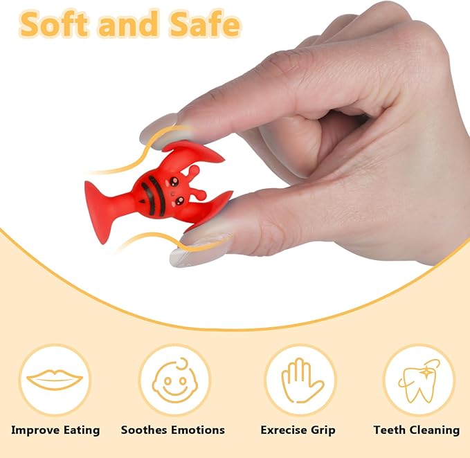 Suction Cup Toy for Baby Age 3, Suction Toys 40PCS Kids Bath Toys Ages 4-8, Toddler Window Shower Bathtub Building Toys, Montessori Sensory Stress Release Gifts for 6-8 Years Old Boys Girls