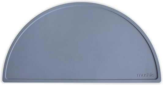 mushie Silicone Placemat for Kids | BPA-Free Non-Slip Design (Tradewinds)