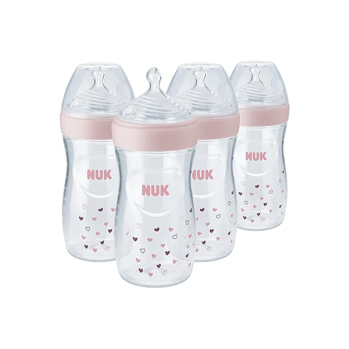NUK Simply Natural Baby Bottle with SafeTemp