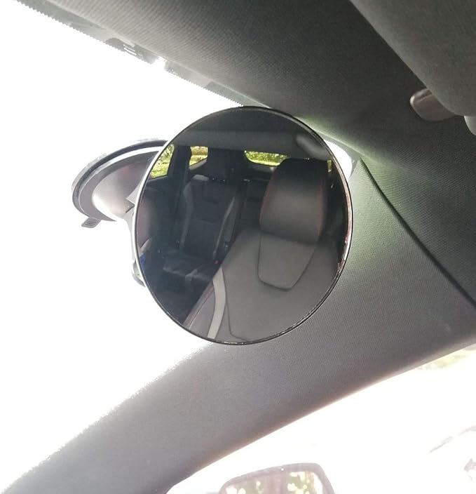 Blind area mirror of rear rear view mirror of baby car Observe convex side mirror of blind area on both sides of car Adjustable front mirror of baby car