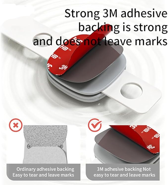 Baby Locks Child Safety Cabinet Proofing - Safe Quick and Easy 3M Adhesive Cabinet Drawer Door Latches No Screws & Magnets Multi-Purpose for Furniture Kitchen Ovens Toilet Seats (Grey 2Pack)