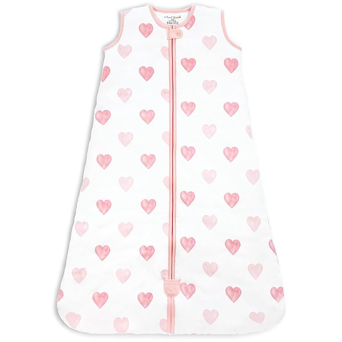 Mama Cheetah Baby Sleep Sack 2.5 TOG, Winter Baby Sleeping Bag with 2-Way Zipper, Organic Cotton Swaddle Transition Wearable Blanket for Boy Girl Infant Toddler, 18-24 Months, 1-Pack