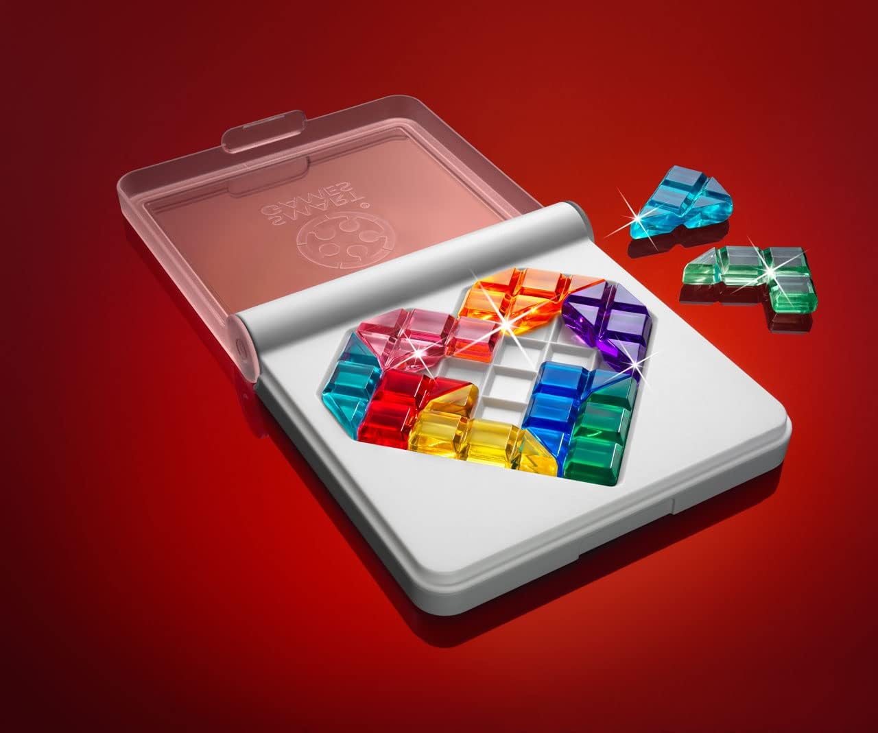 SmartGames IQ Love Travel Puzzle Game with 120 Challenges for Ages 7 - Adult