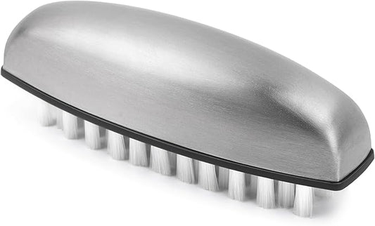 Vegetable and Fruit Cleaning Brush, 304 Stainless Steel Cleaning Brush, Microfiber Scrubbing Pad, Multipurpose Kitchen Tool