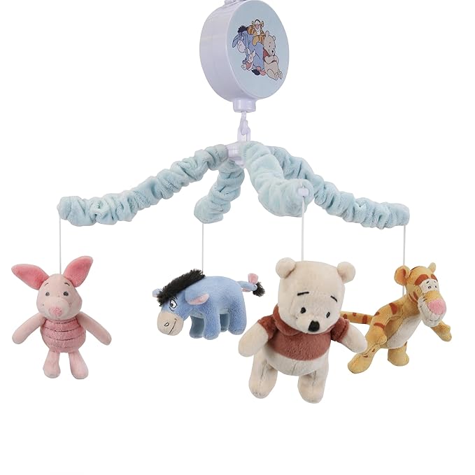 Bedtime Originals Disney Winnie The Pooh & Friends Musical Baby Crib Mobile
