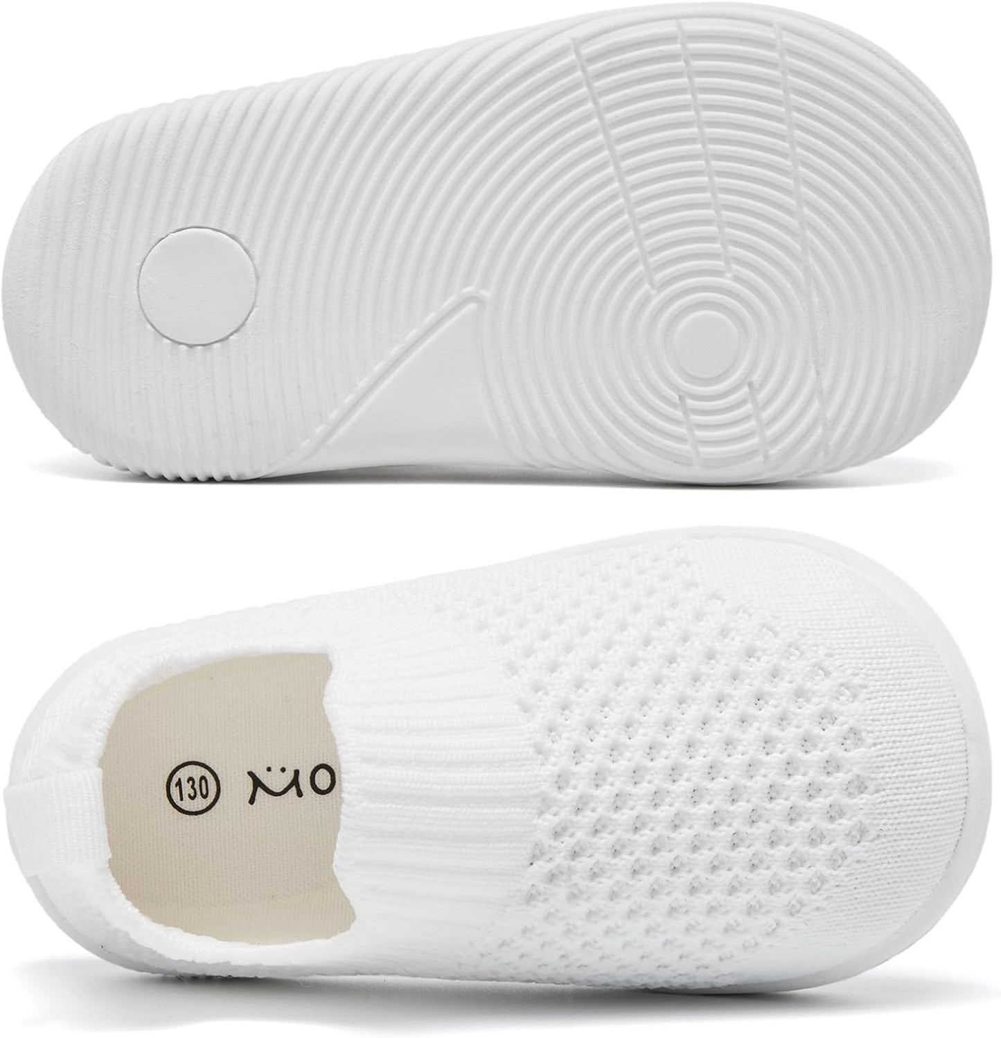 MORENDL Baby Toddler Walking Socks Non-Slip Breathable Unisex Casual Sneakers