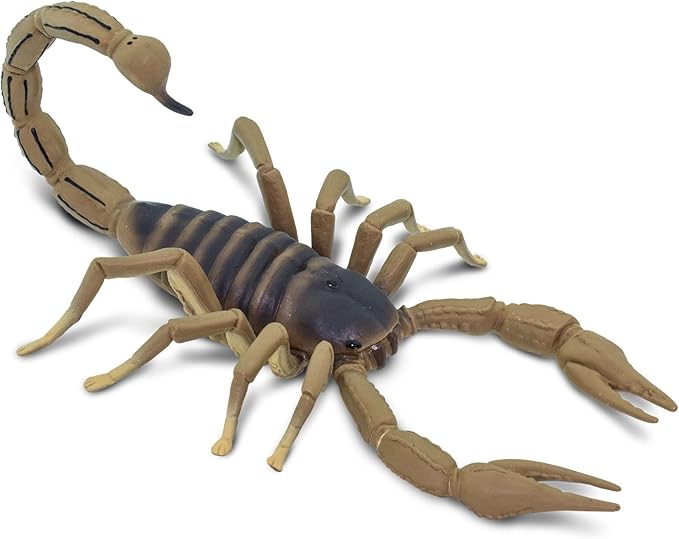 Safari Ltd. Scorpion Figurine - Realistic 7.5" Arachnid Figure - Educational Toy for Boys, Girls, and Kids Ages 3+