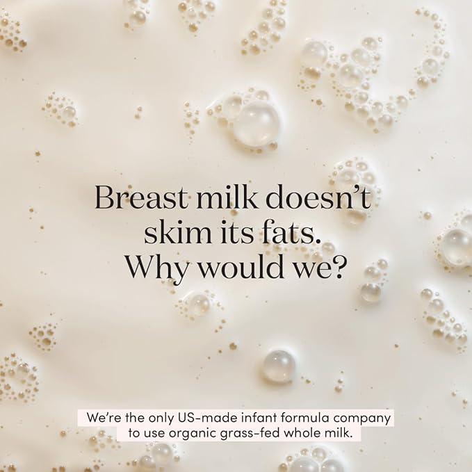 ByHeart Infant Formula Powder for Infants 0-12 Months, Made With Organic Whole Milk, Clean Label Project Certified, Closest-to-Breast Milk Baby Formula Patented Protein Blend, 24 Ounce (Pack of 1)