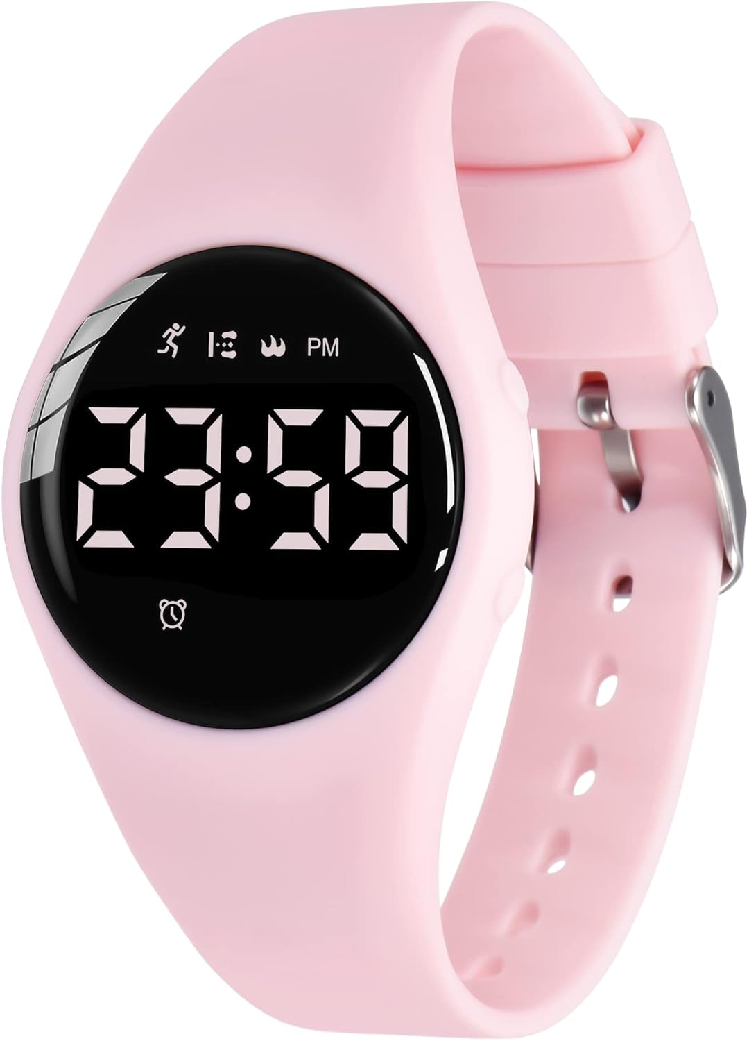 Kids Watches for Girls Boys Digital Sport Watch with Step Counter Pedometer Vibration Alarm Clock, No App Waterproof Fitness Tracker Kids Watch Boys Girls Teens Students Ages 5-16