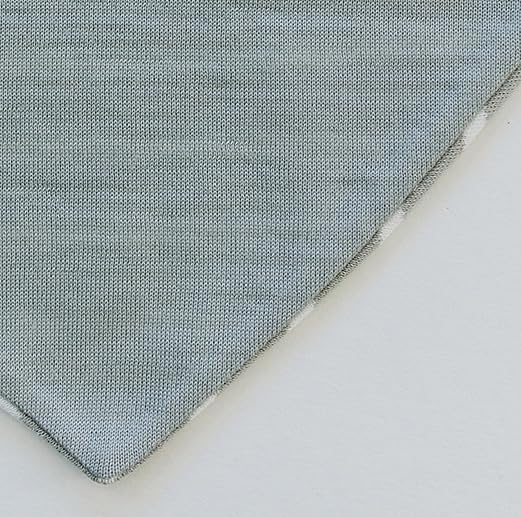 Woolino Merino Wool Baby Bibs - Highly Absorbent Bandana Bib with Cotton Outer Layer and Merino Wool Inner Layer - Pack of 2