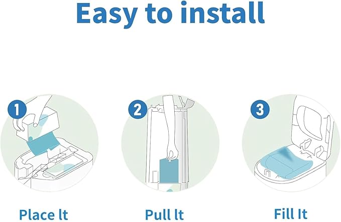 Diaper Pail Refills Bags with 30 Bags, Compatible with Genie Easy Roll Signature Diaper Pail and Platinum Diaper Pail, 7-Layer Odor-Barrier Technology, 4 Pack (120 Bag)