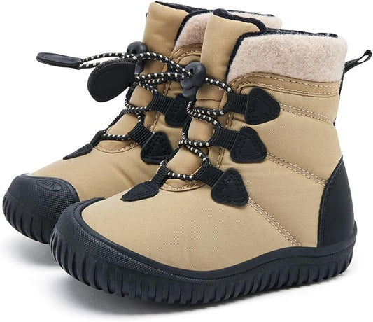 BMCiTYBM Toddler Baby Winter Snow Boots Boy Girl Faux Fur Warm Non Slip First Walking Infant Shoes