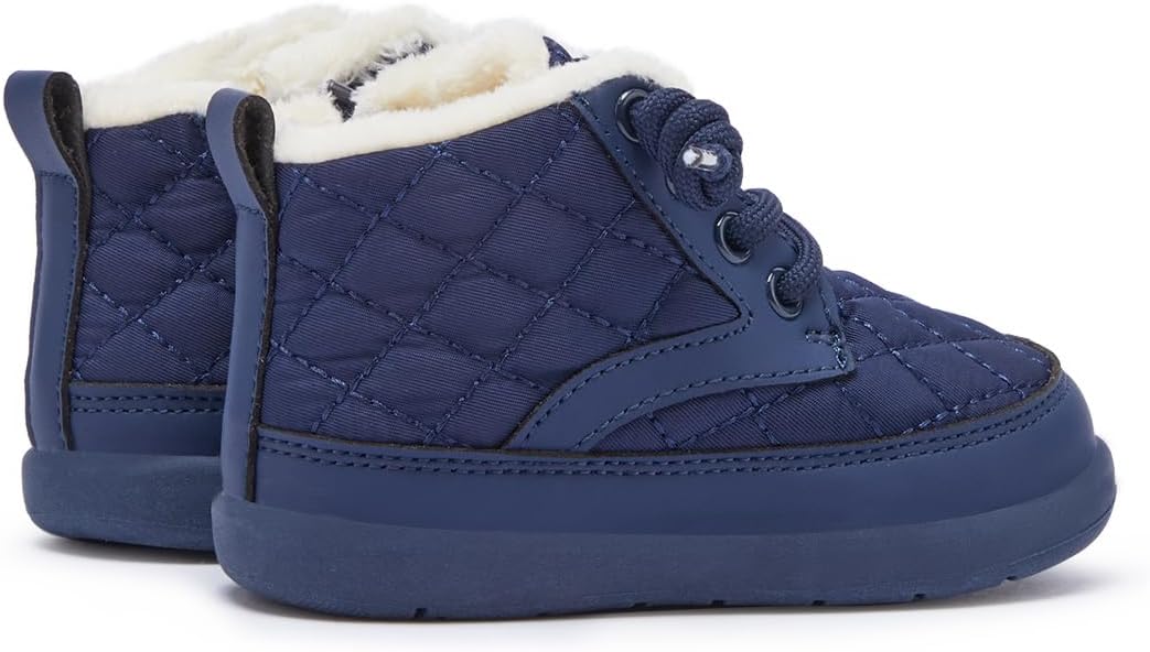 BMCiTYBM Baby Boy Girl Snow Boots Waterproof Winter Warm Booties Nonslip Lightweight Outdoor Shoes for First Walkers 6 9 12 18 24 Months(Infant/Toddler)