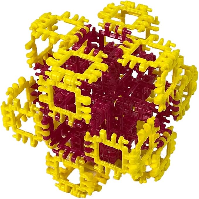 That Hinge Toy 150 Piece Purple + Green Set, Dinosaur + More STEM Construction Toy Building Set