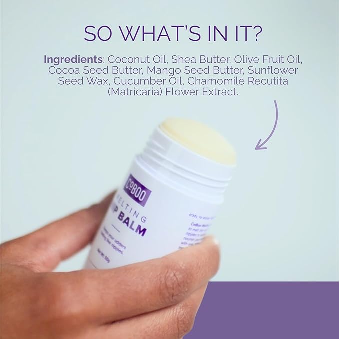 Melting Nip Balm for Sore Nipples, Baby-Friendly Postpartum Essential, Touch-Free Application, Soothes and Protects, Breastfeeding Essentials