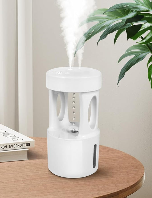 Anti Gravity Humidifier with Night Light, Drip Drop Humidifier for Bedroom/Baby Nursery/Bathroom/Living Room