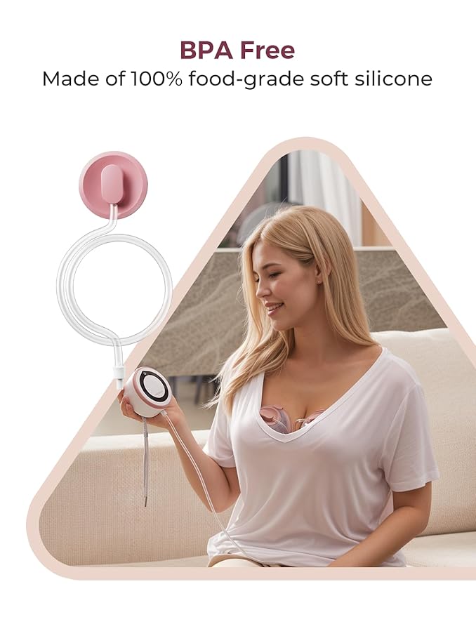 Momcozy Original V1 Pro/V2 Pro Breast Pump Replacement Accessories,Replacement Tubing of Single Pumping Only for Momcozy V1 Pro/V2 Pro 1 Pack