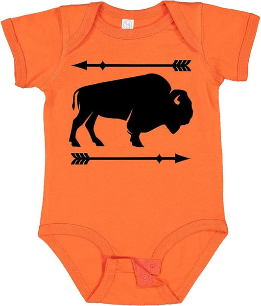 inktastic Buffalo Cute Animal Western Baby Bodysuit