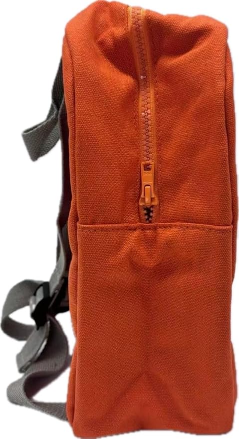 Hip Baby Wrap - Adventure-Ready Backpack for Toddlers - Cotton - Wipeable Fabric Lining and Large YKK Zipper - Perfect for Little Explorers, Comfortable & Stylish Design - Orange