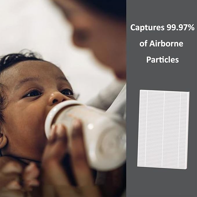 6 Pack HEPA H13 True Filter Replacement for Momcozy KleanPal Pro Baby Bottle Washer