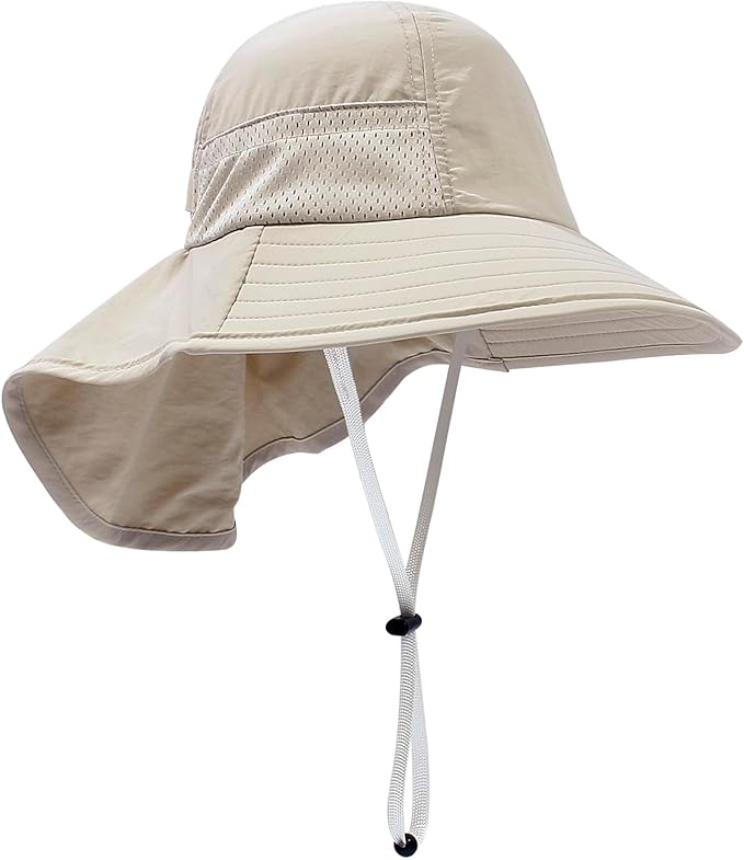 Baby Sun Protection Hat for Infant Toddlers Boys Girls UPF 50+ Sunhat for Outdoor Beach Swim