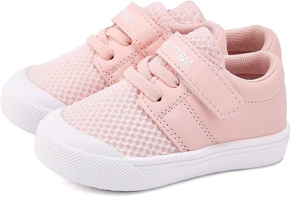 BMCiTYBM Baby Sneakers Girls Boys Lightweight Breathable Mesh First Walkers Shoes 6-24 Months