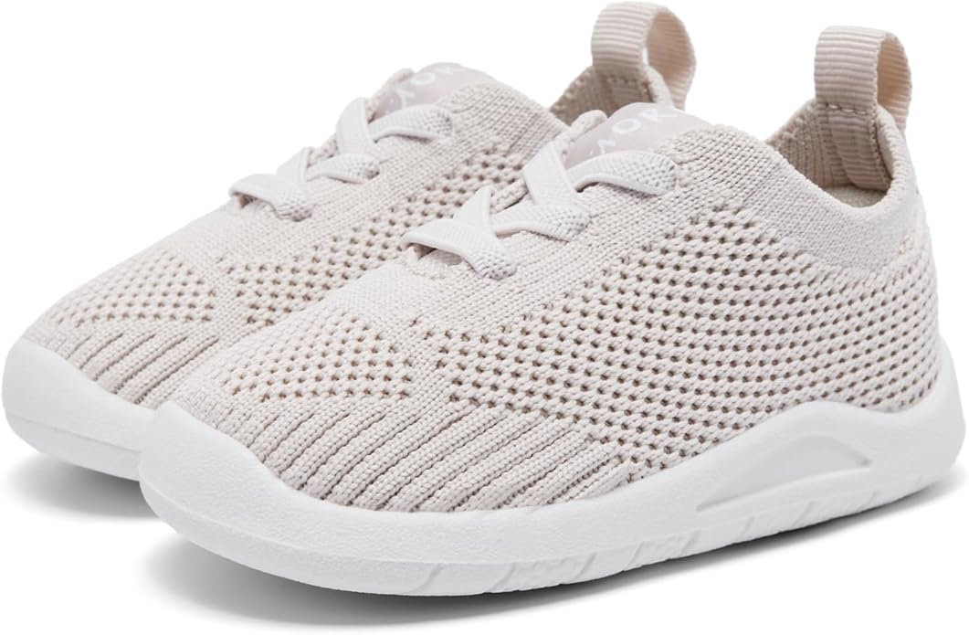 MORENDL Toddler Shoes Baby Walking Sock Shoes Infant Sneakers 0-4 Years Boy Girl Barefoot Tennis Shoe Non-Slip Brethable