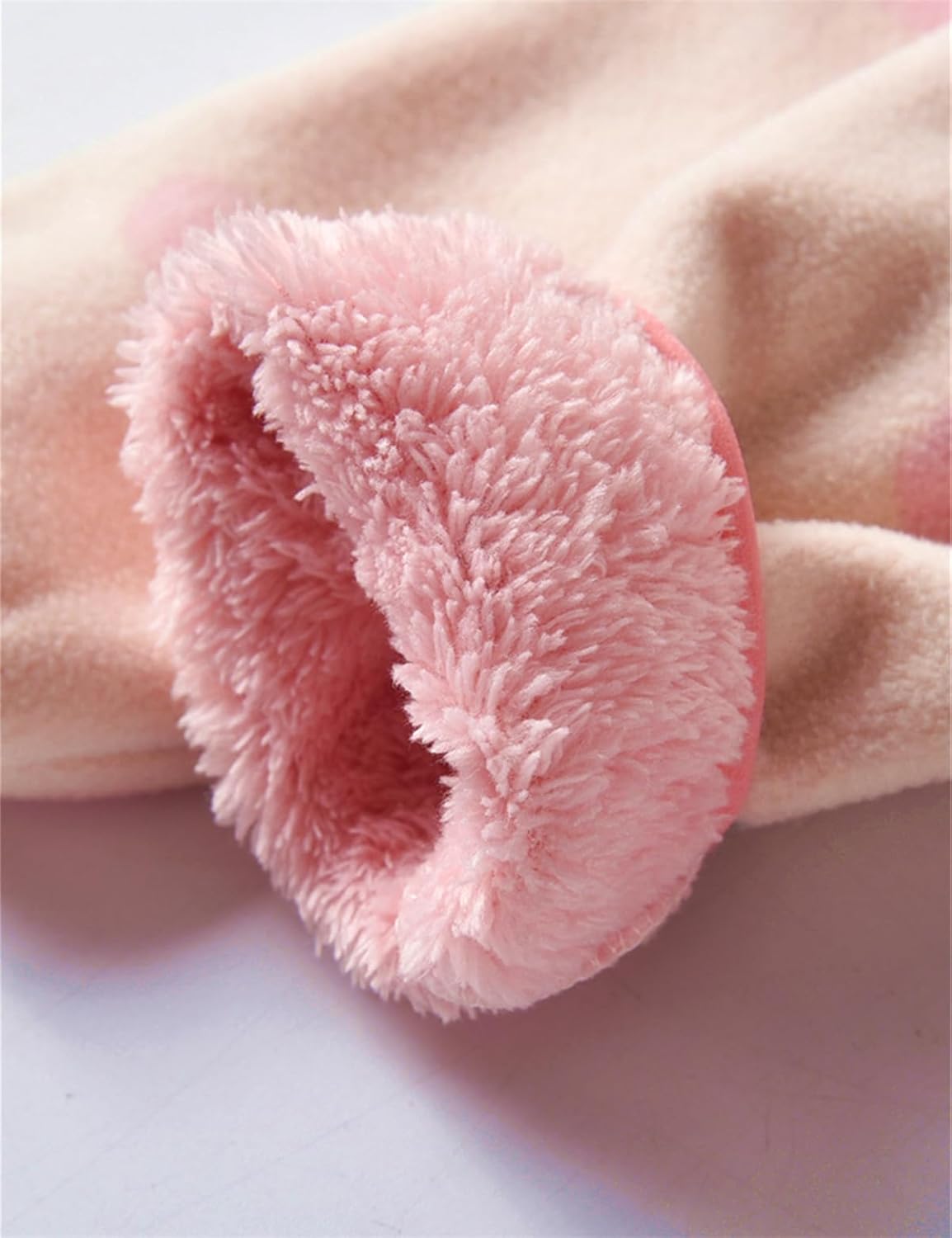 Kids Printed Polar Fleece Jacket Toddler Baby Boys Girls Autumn Winter Warm Sherpa Lining Outerwear Soft Lightweight