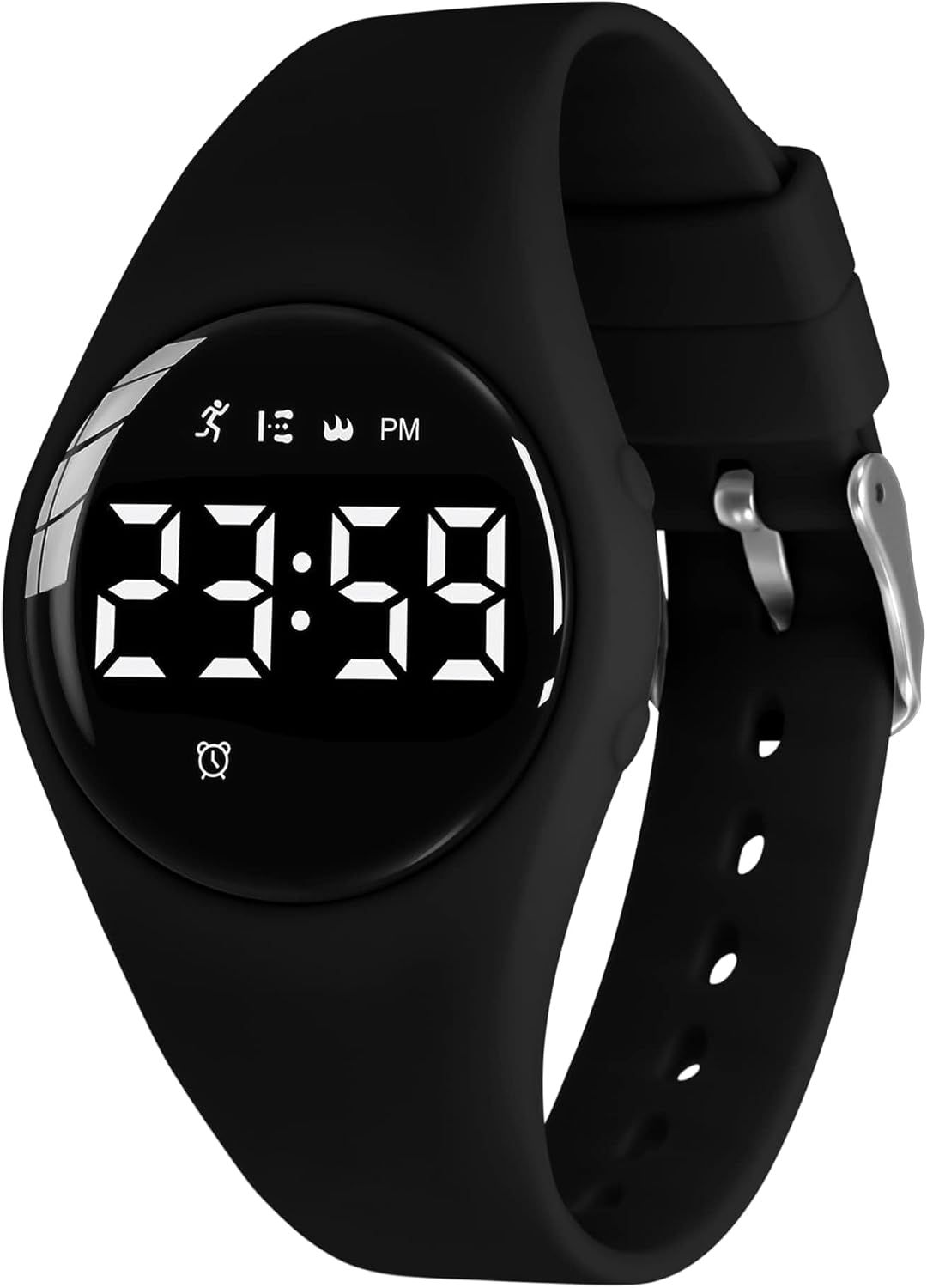 Kids Watches for Girls Boys Digital Sport Watch with Step Counter Pedometer Vibration Alarm Clock, No App Waterproof Fitness Tracker Kids Watch Boys Girls Teens Students Ages 5-16