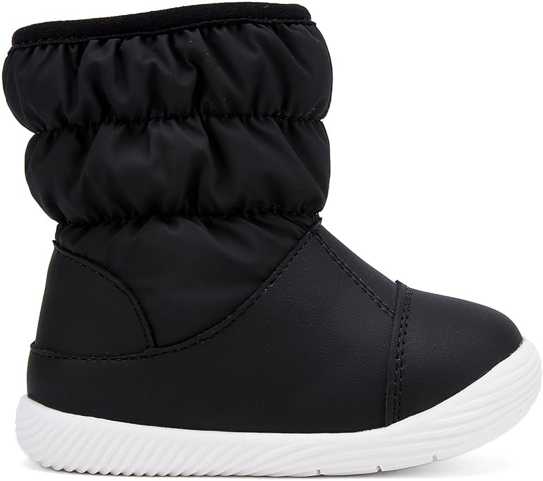 BMCiTYBM Baby Boy Girl Snow Boots Waterproof Winter Warm Booties Nonslip Lightweight Outdoor Shoes for First Walkers 6 9 12 18 24 Months(Infant/Toddler)