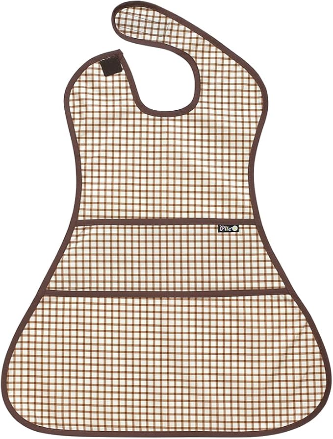 Full Coverage Waterproof Feeding Bib for Toddlers – Extra Long Apron Bib for Mealtime, Self-Feeding, BPA-Free