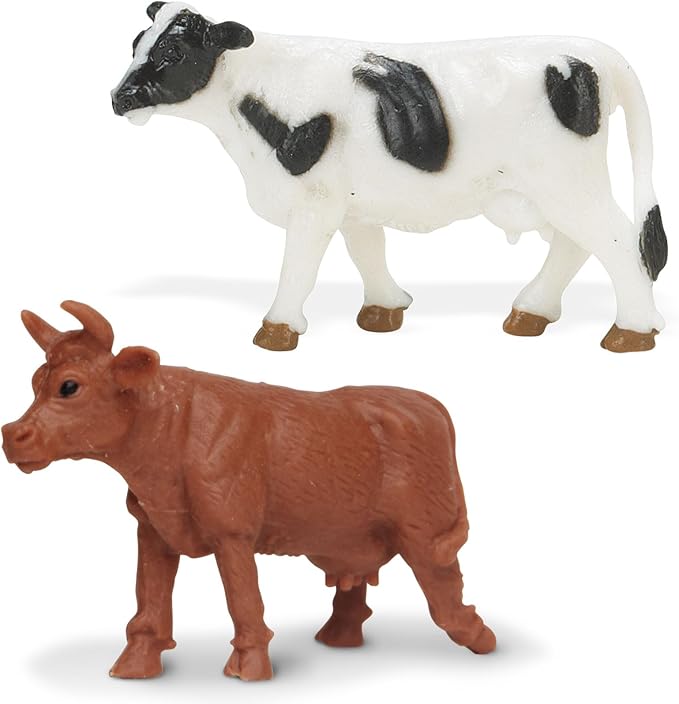 Safari Ltd. Farm Fun Pack - Mini Figures of Farm Animals - Educational Toy Set for Boys, Girls, and Kids Ages 5+