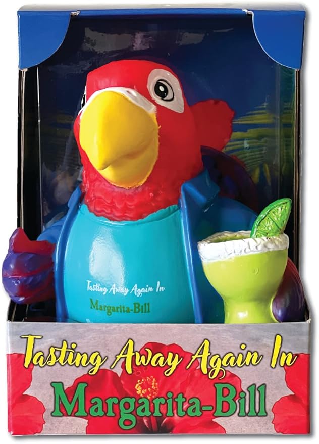 CelebriDucks - Tasting Away Again in Margarita-Bill - Floating Rubber Ducks - Collectible Bath Toy Gift for Kids & Adults of All Ages