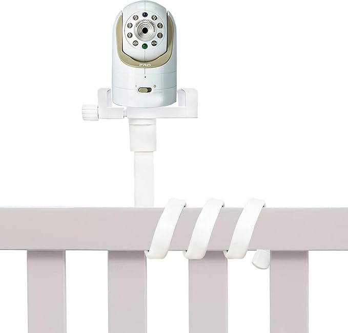GUCHO Baby Monitor Mount for Crib, Compatible with HelloBaby HB65/HB40/HB6550/HB66/HB6339/HB6550 Pro,Infant Optics DXR-8/8 Pro,OKAIDI,Nanit Pro,Baby Monitor Flex Holder,Universal Baby Monitor Stand