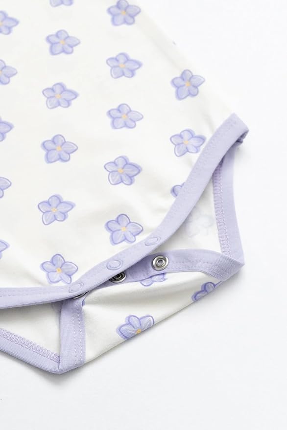 MONICA + ANDY Baby Organic Short Sleeve Jack + Jill Bodysuit